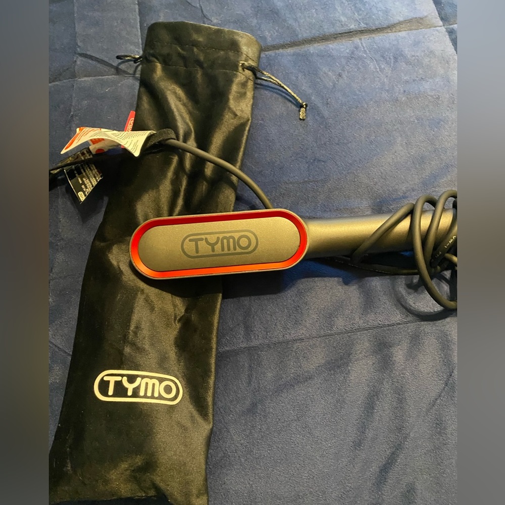 TYMO Ring Plus Hair Straightening Brush - HC 103 Black